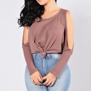 Fashion Nova Cut Out Top